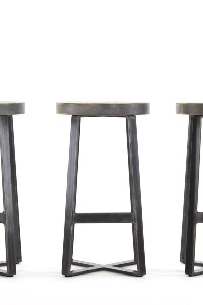 The Molly Industrial Modern Stool Darkened Waxed Raw Steel Worn Oxidized Maple 07 E5378de8 8053 4181 A296 Ae9ae618bfce 2048x2048